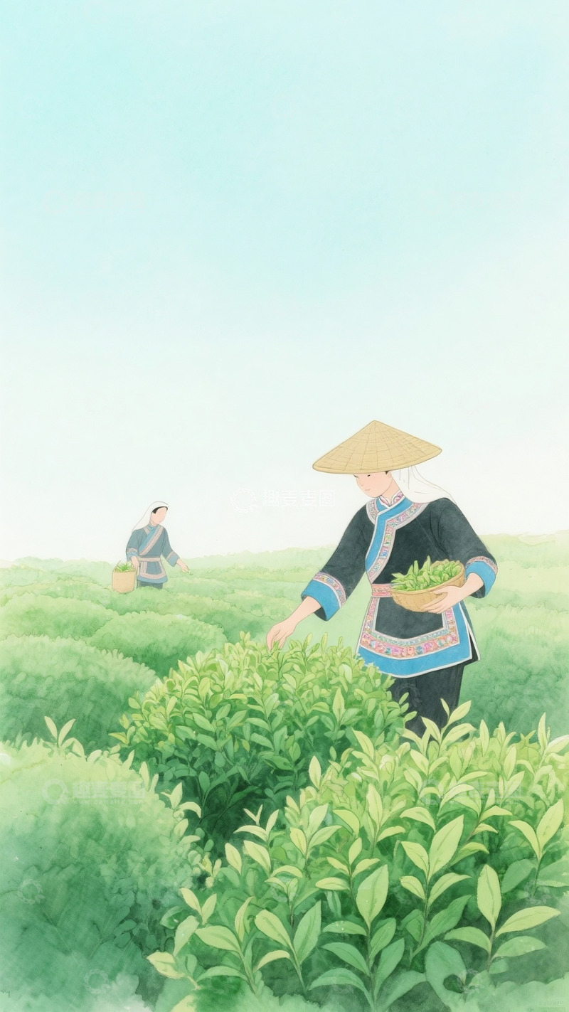 高清大图下载【趣麦麦图】劳作的农民3