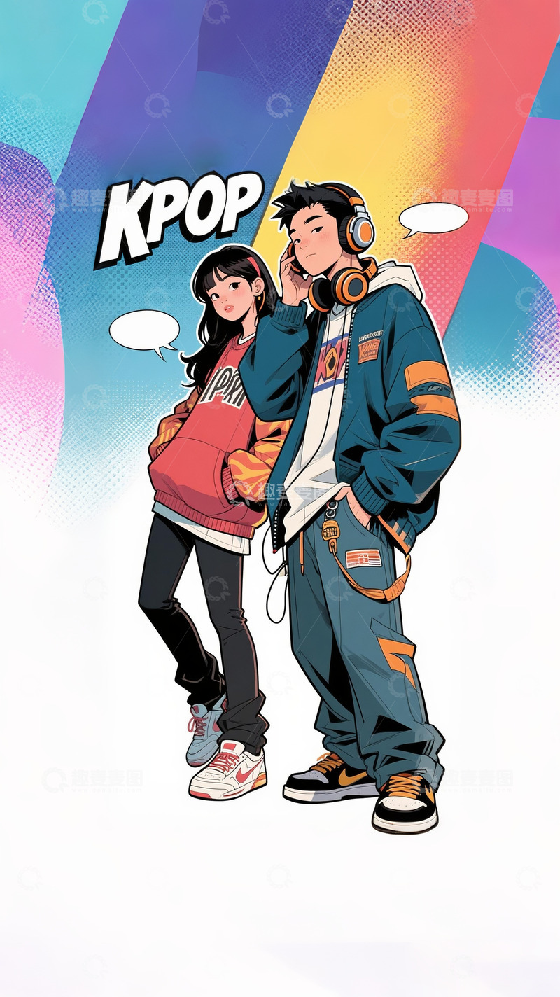 高清大图下载【趣麦麦图】潮流人物设计3