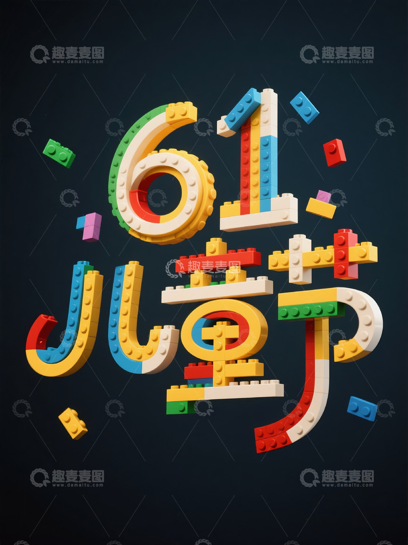 高清大图下载【趣麦麦图】61儿童节17