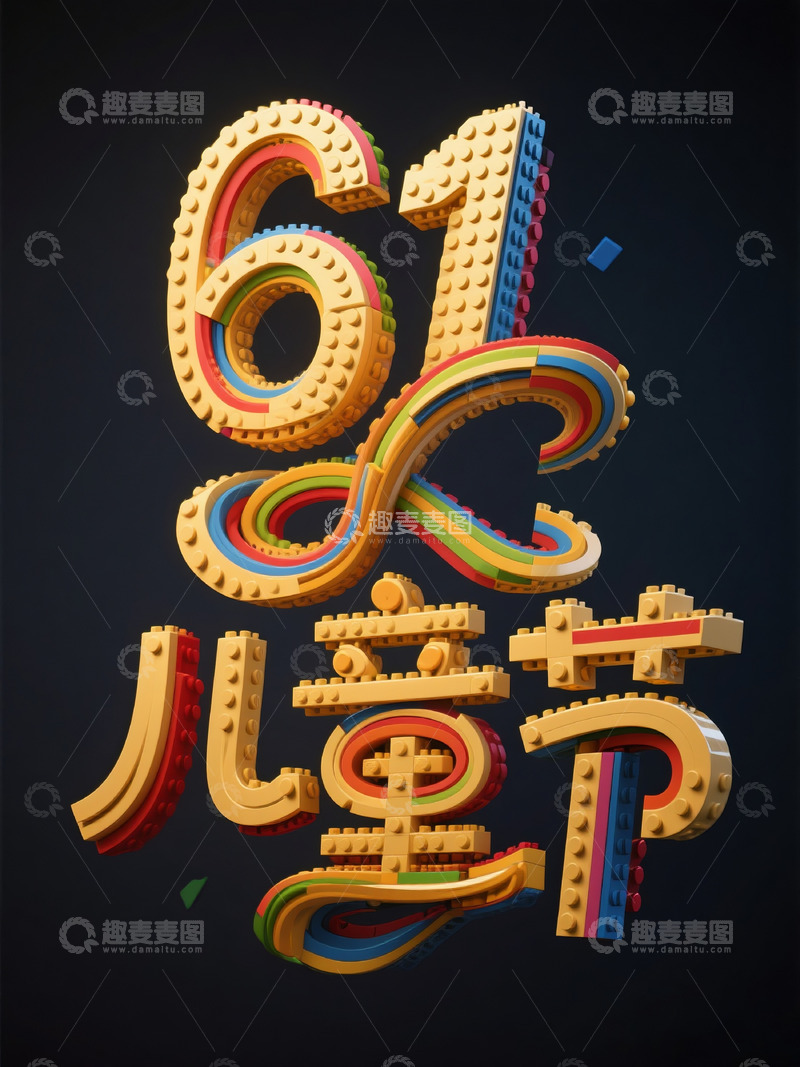 高清大图下载【趣麦麦图】61儿童节2