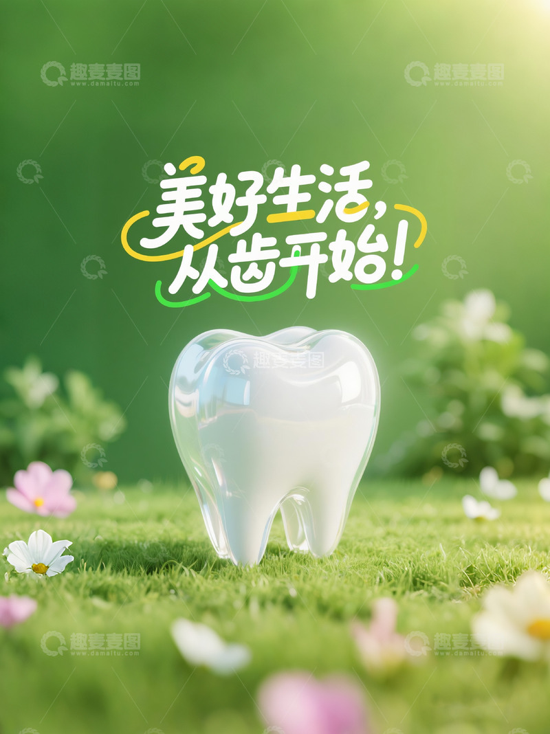 高清大图下载【趣麦麦图】牙科广告图7