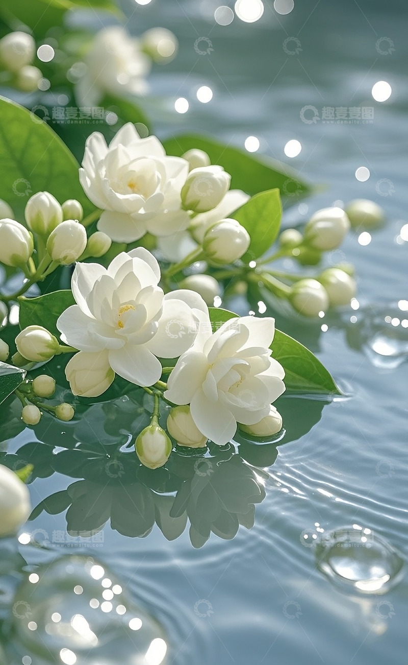 高清大图下载【趣麦麦图】茉莉花 11