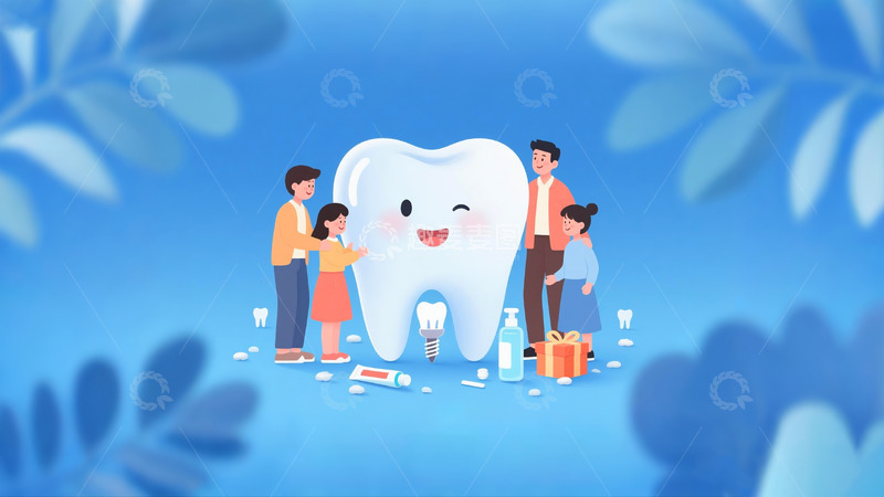 高清大图下载【趣麦麦图】牙科广告图4