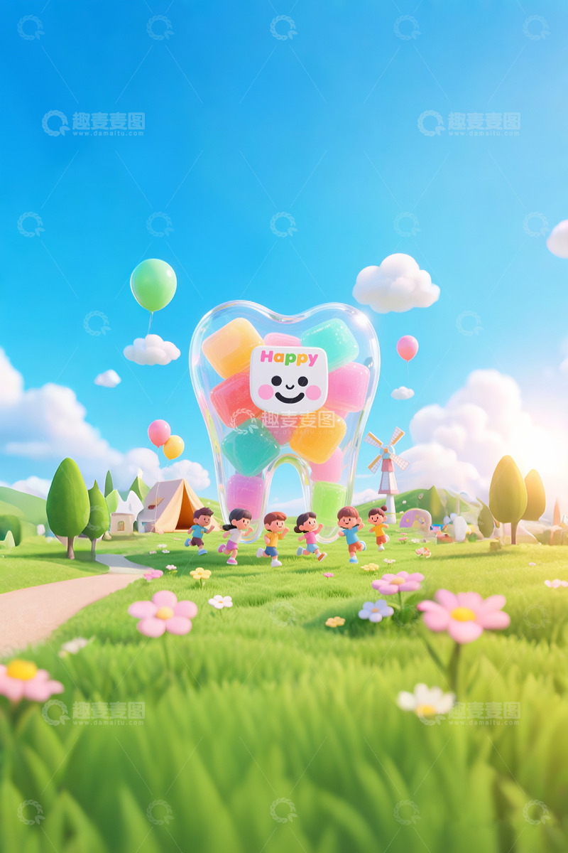 高清大图下载【趣麦麦图】牙科广告图15