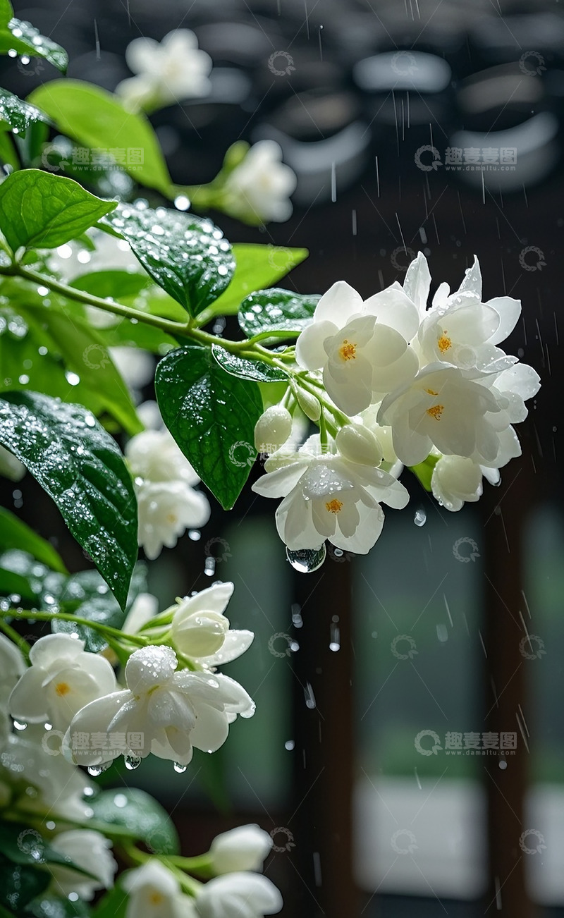 高清大图下载【趣麦麦图】茉莉花 57