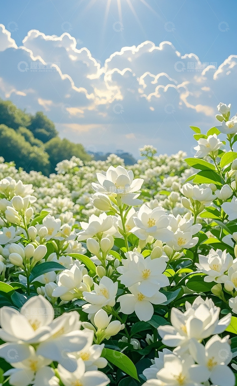 高清大图下载【趣麦麦图】茉莉花 31