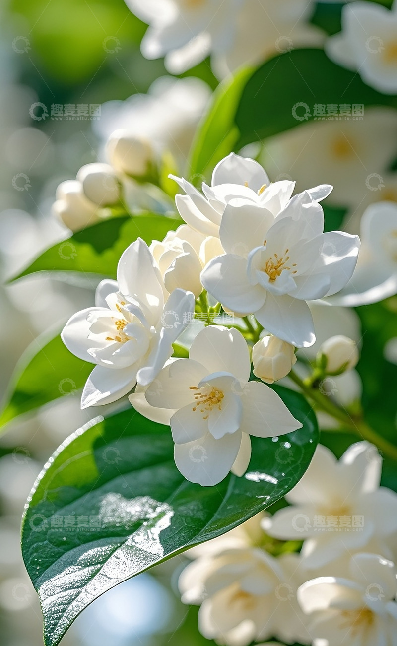 高清大图下载【趣麦麦图】茉莉花 66