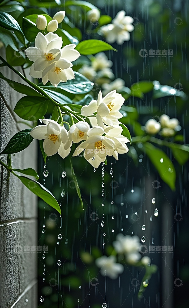 高清大图下载【趣麦麦图】茉莉花 47