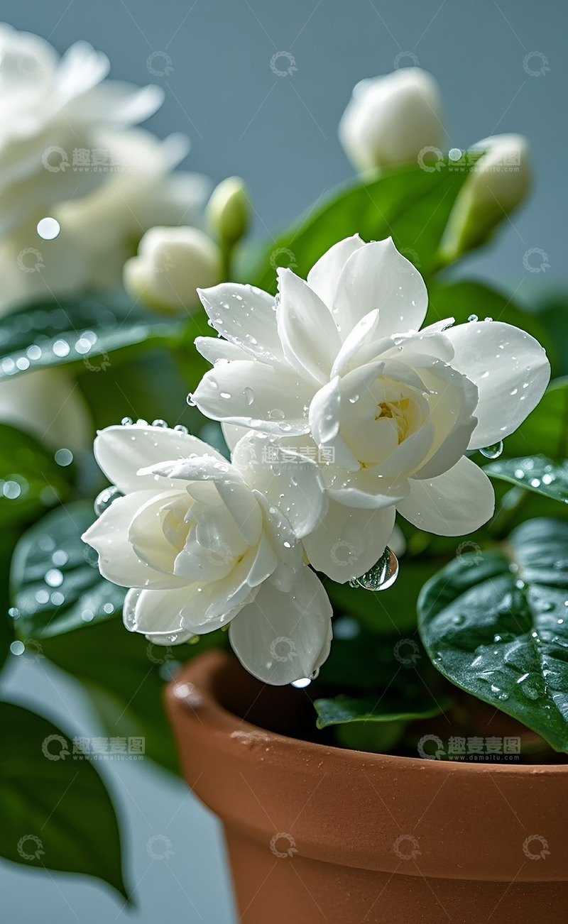 高清大图下载【趣麦麦图】茉莉花 28