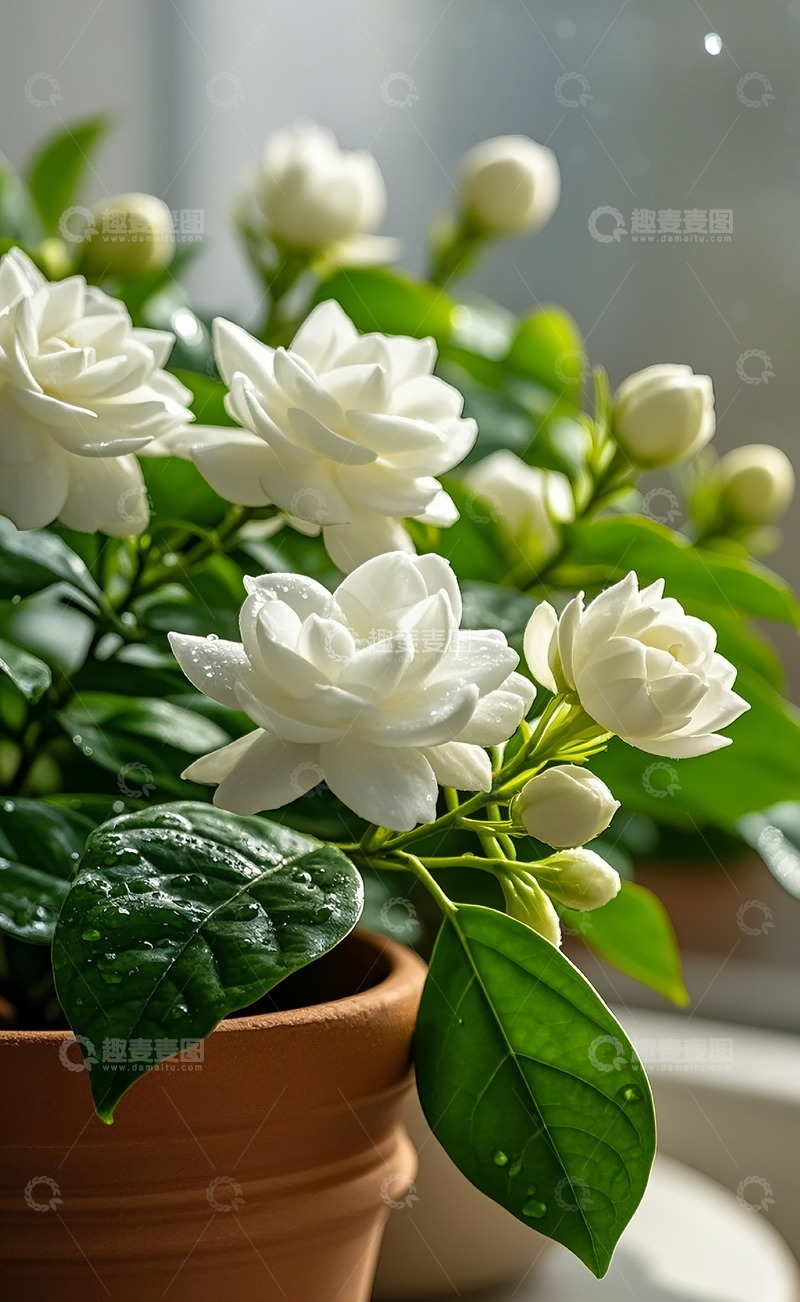 高清大图下载【趣麦麦图】茉莉花 45