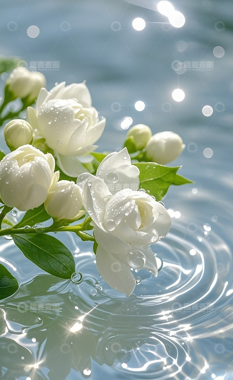 高清大图下载【趣麦麦图】茉莉花 26