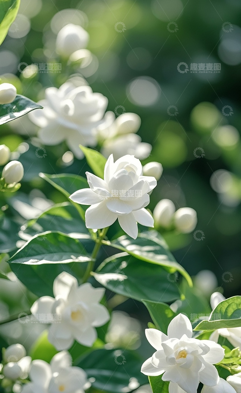高清大图下载【趣麦麦图】茉莉花 49