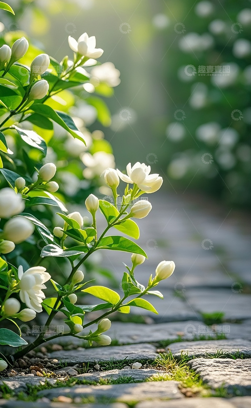 高清大图下载【趣麦麦图】茉莉花 34