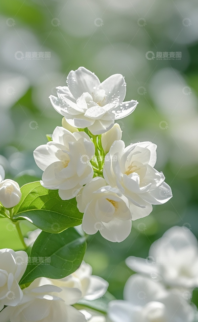 高清大图下载【趣麦麦图】茉莉花 32