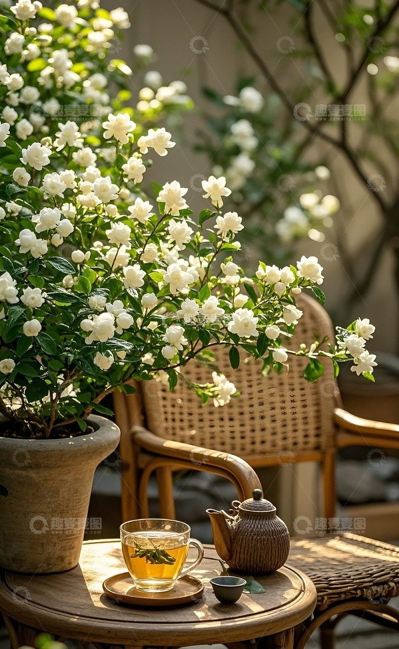高清大图下载【趣麦麦图】茉莉花 20