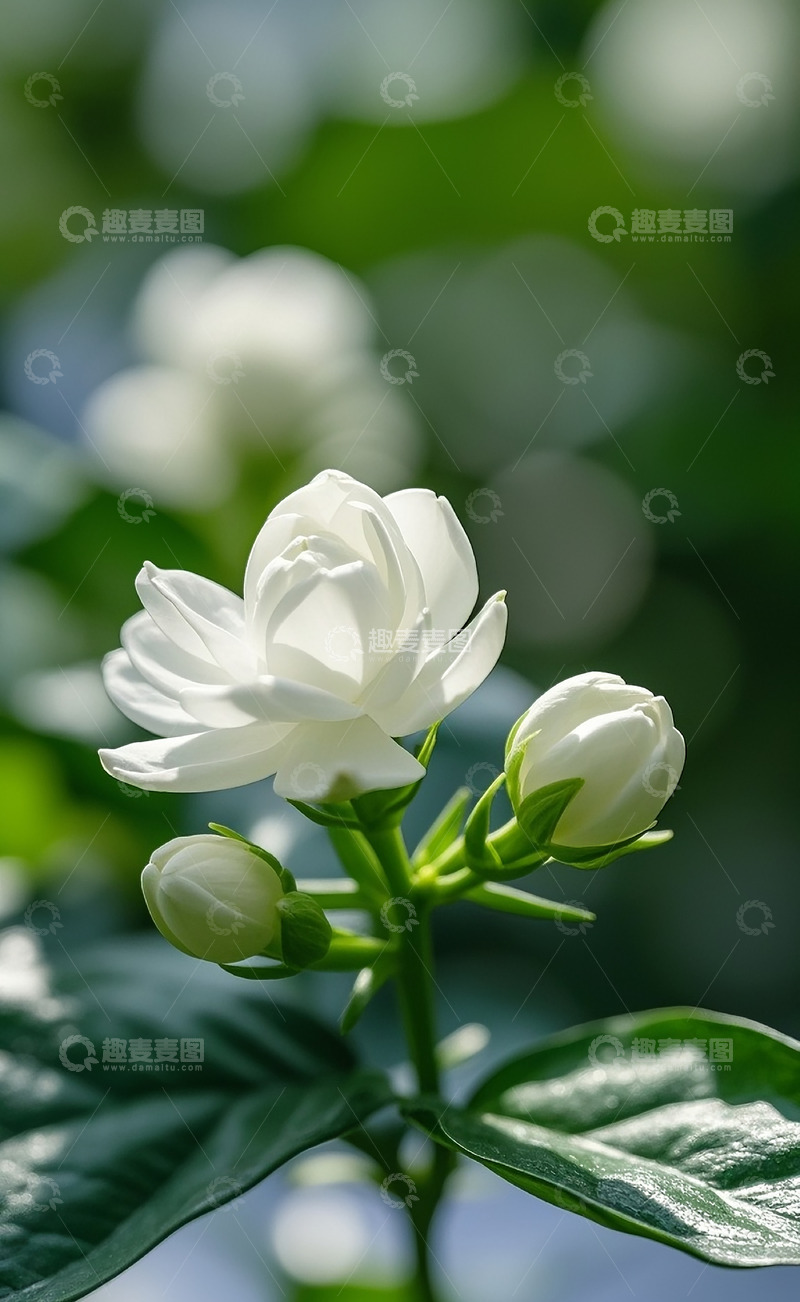 高清大图下载【趣麦麦图】茉莉花 59