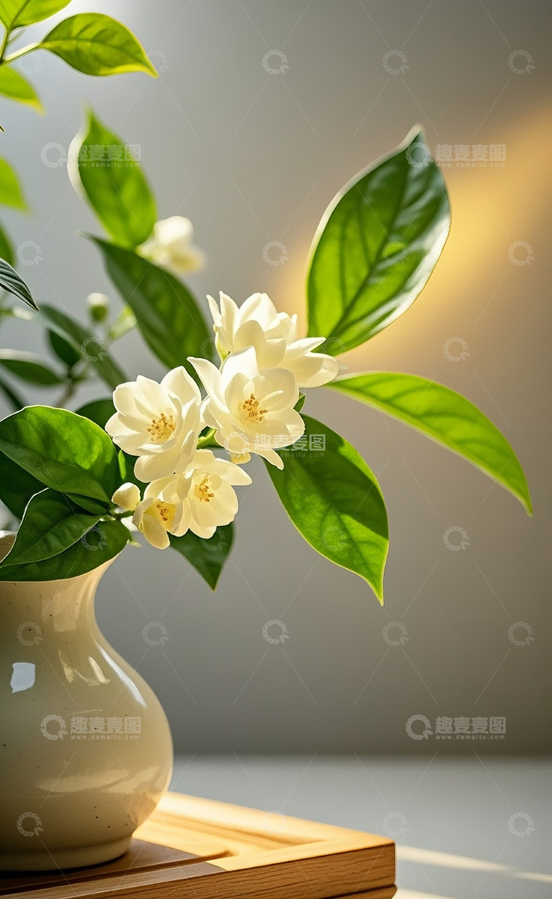 高清大图下载【趣麦麦图】茉莉花 21