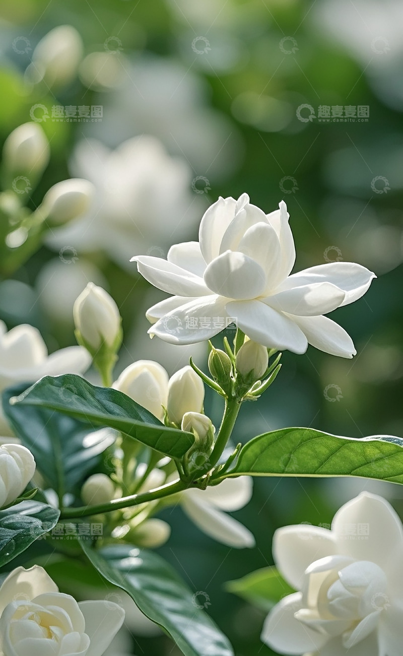 高清大图下载【趣麦麦图】茉莉花 29