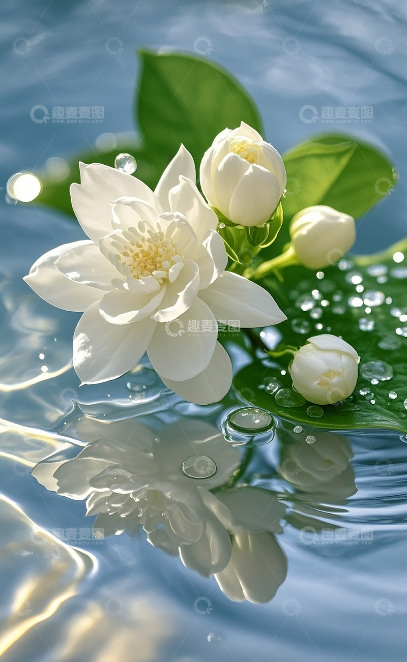 高清大图下载【趣麦麦图】茉莉花 15