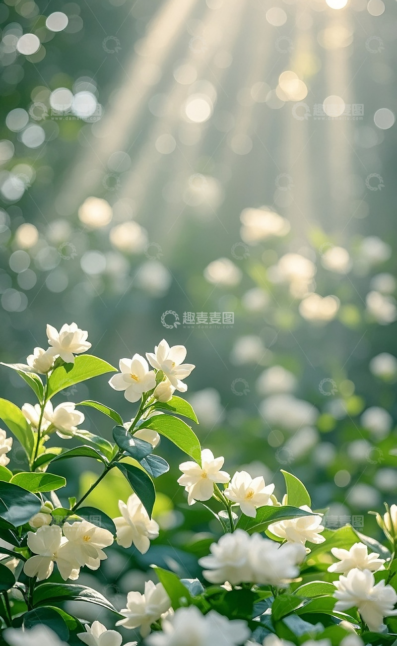 高清大图下载【趣麦麦图】茉莉花 25