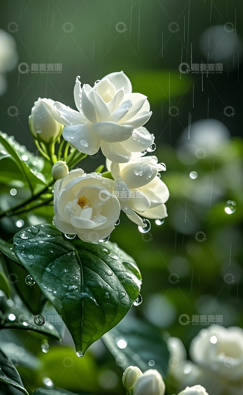 高清大图下载【趣麦麦图】茉莉花 43
