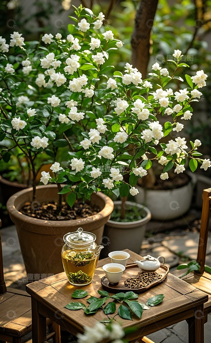 高清大图下载【趣麦麦图】茉莉花 18