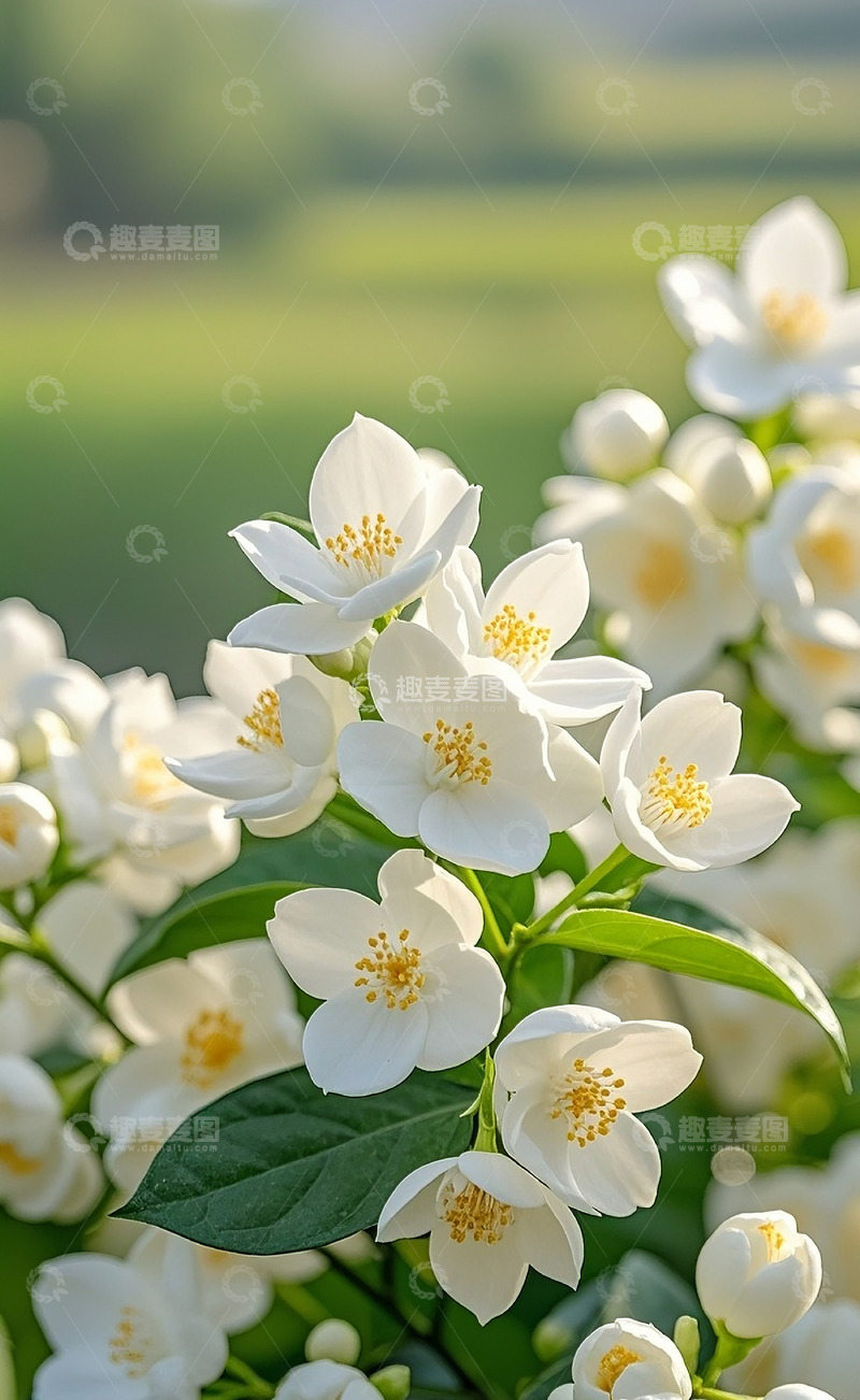 高清大图下载【趣麦麦图】茉莉花 35