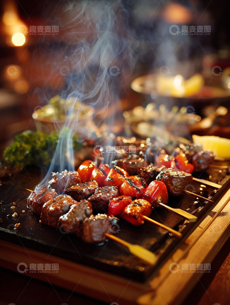 高清大图下载【趣麦麦图】美味大串大肉串摄影图6