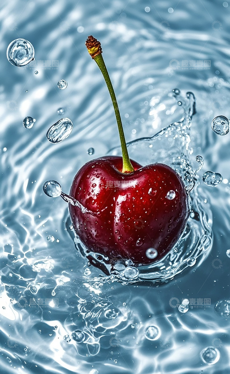 高清大图下载【趣麦麦图】樱桃特写12