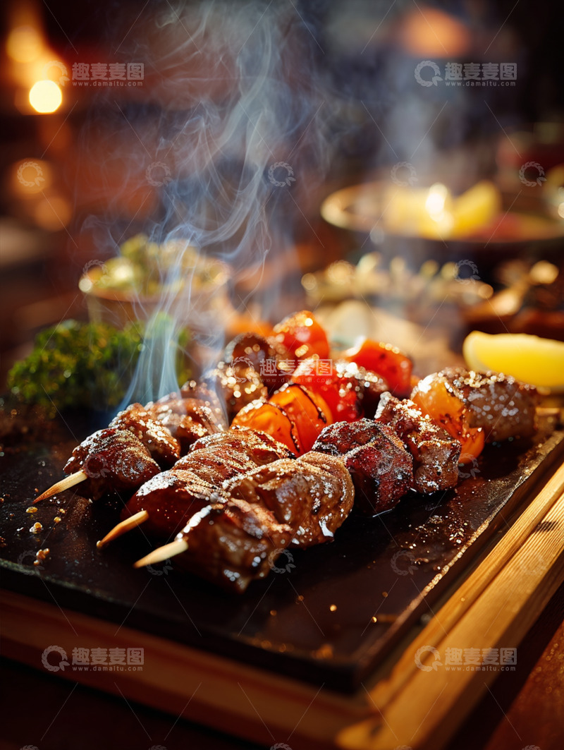 高清大图下载【趣麦麦图】美味大串大肉串摄影图5
