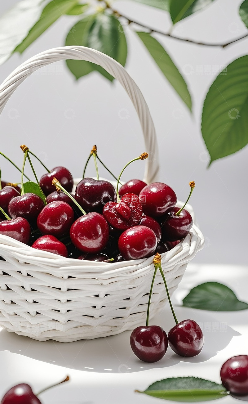 高清大图下载【趣麦麦图】樱桃特写4