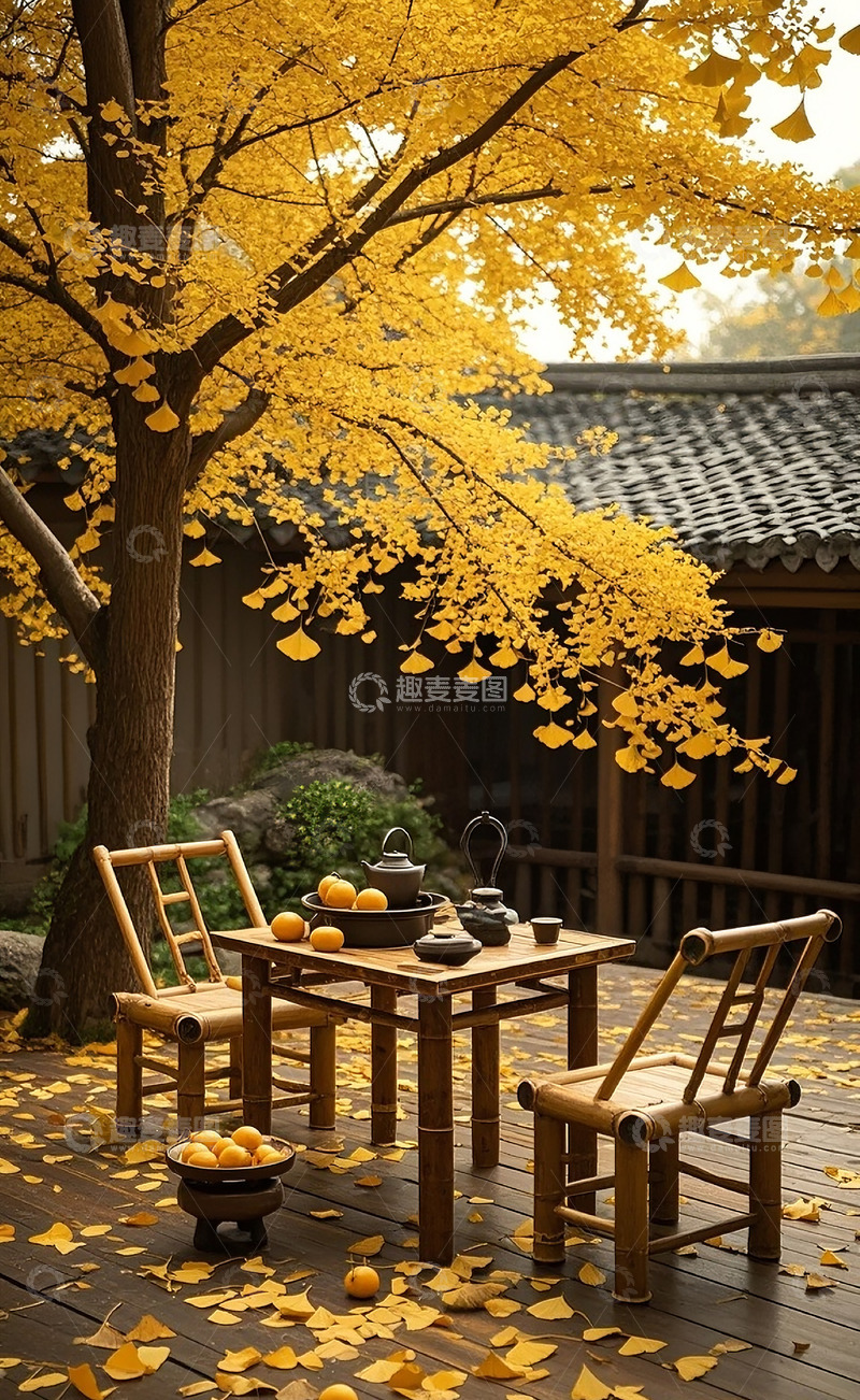 高清大图下载【趣麦麦图】银杏树28