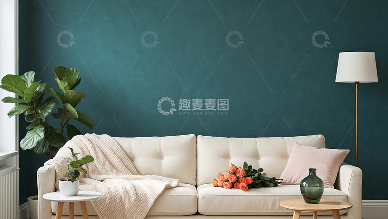 高清大图下载【趣麦麦图】时尚家居客厅1