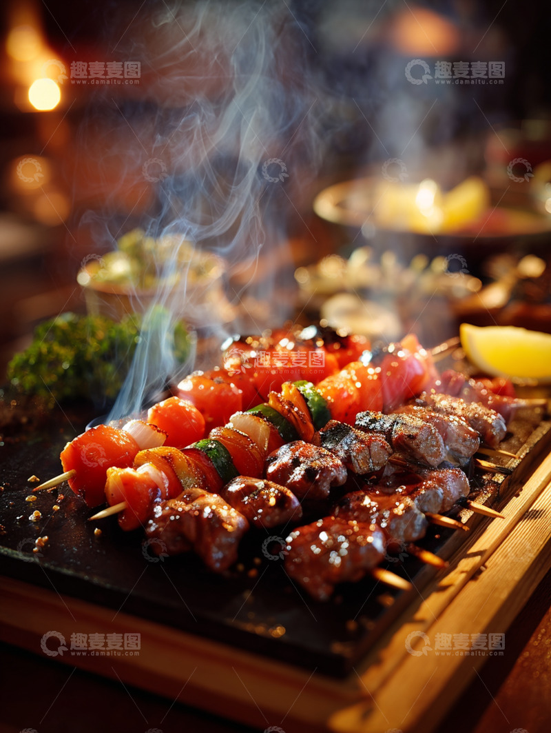 高清大图下载【趣麦麦图】美味大串大肉串摄影图10