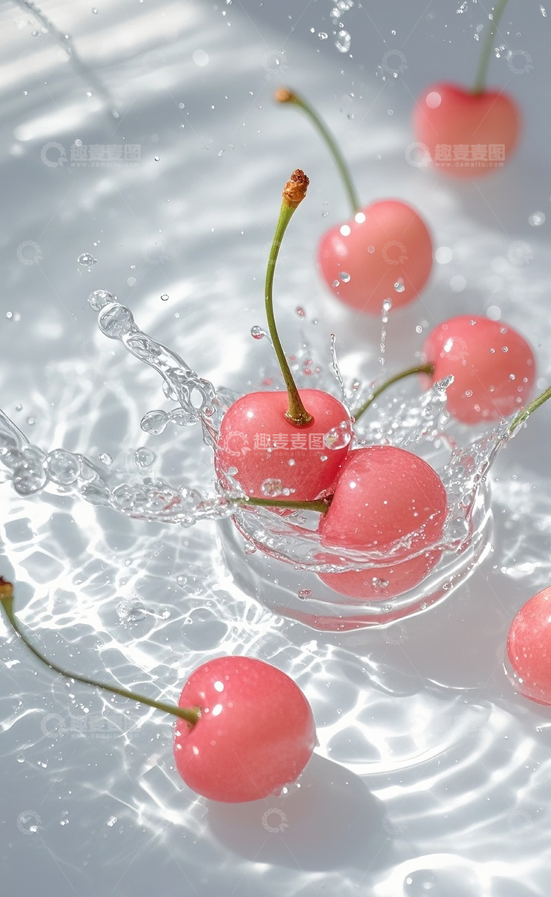 高清大图下载【趣麦麦图】樱桃特写