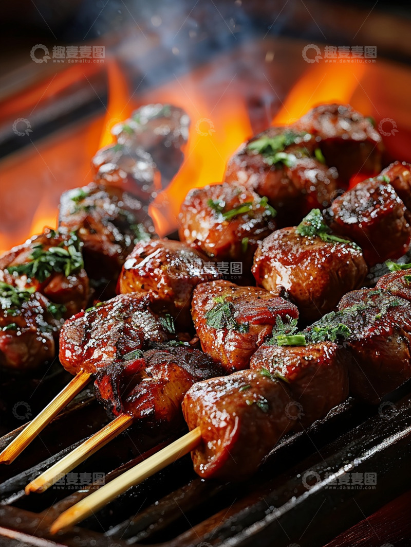 高清大图下载【趣麦麦图】美味大串大肉串摄影图13