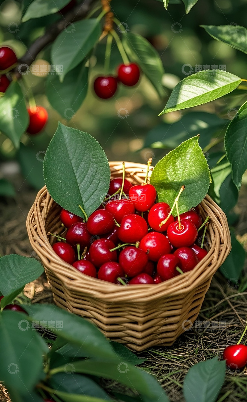 高清大图下载【趣麦麦图】樱桃特写11