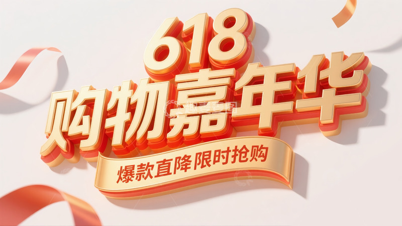 高清大图下载【趣麦麦图】618购物嘉年华4