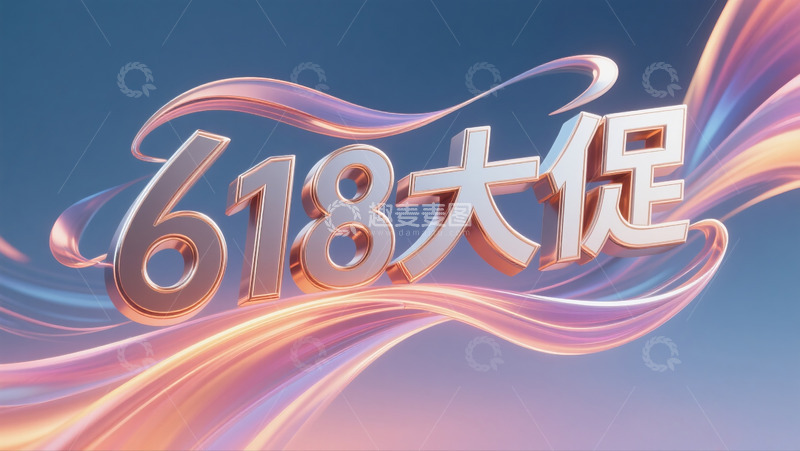 高清大图下载【趣麦麦图】618大促2