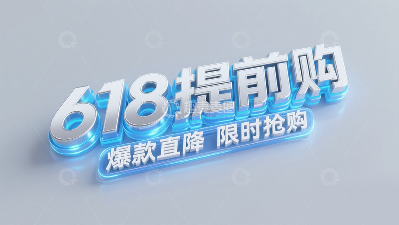 高清大图下载【趣麦麦图】618提前购6