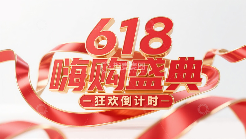 高清大图下载【趣麦麦图】618嗨购盛典2