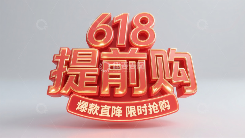 高清大图下载【趣麦麦图】618提前购5