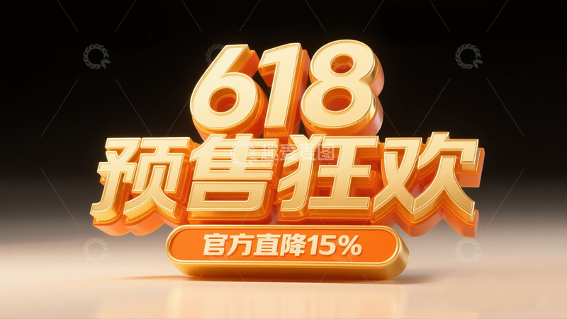 高清大图下载【趣麦麦图】618预售狂欢