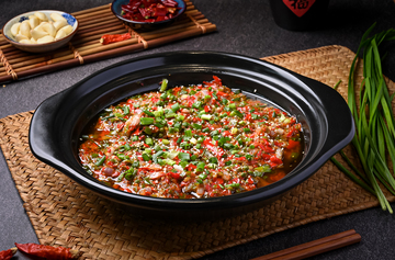 美食鲜椒牛肉图片