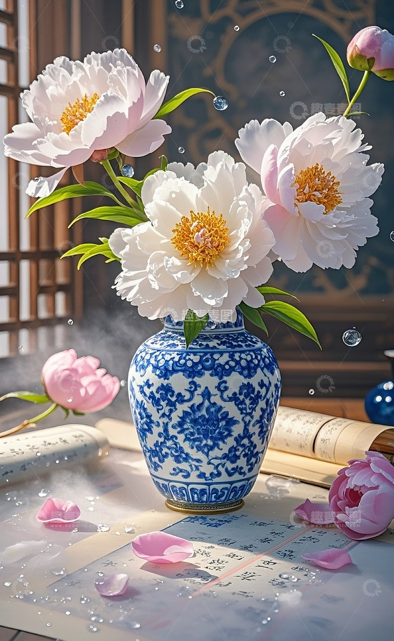 高清大图下载【趣麦麦图】牡丹花28