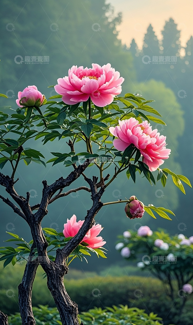 高清大图下载【趣麦麦图】牡丹花7
