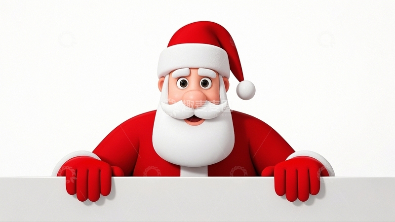 高清大图下载【趣麦麦图】圣诞节圣诞老人18