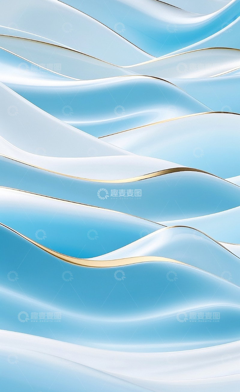 高清大图下载【趣麦麦图】抽象流动背景27