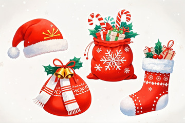 圣诞节节日元素8