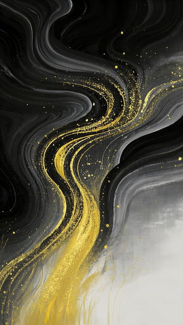 黑金色金箔背景3